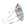 Image 7 : Navajo (Dinè) Thomas Tso Kingman Turquoise Cuff