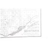 Image 5 : Northern Pacific Land Grant Montana Map c. 1890
