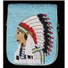 Image 1 : Flathead Plateau Fully Beaded Coin Purse c 1930-40