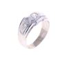 Image 8 : C. 1960- Vintage Estate Diamond 14K Men's Ring