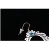 Image 11 : Navajo Tommy & Rose Singer Turquoise Earrings