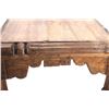 Image 10 : 19th Century India Hand Carved Wooden Dining Table