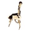 Image 9 : Extraordinary American Steer Horn & Cowhide Chair