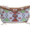 Image 11 : C. 1920-1930 Sioux Beaded Hide Tipi Possible Bag