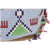 Image 15 : C. 1920-1930 Sioux Beaded Hide Tipi Possible Bag