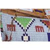 Image 16 : C. 1920-1930 Sioux Beaded Hide Tipi Possible Bag