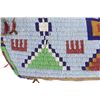 Image 17 : C. 1920-1930 Sioux Beaded Hide Tipi Possible Bag