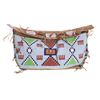 Image 2 : C. 1920-1930 Sioux Beaded Hide Tipi Possible Bag