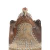 Image 6 : Early 1900 Comanche Beaded & Tacked Pony Saddle