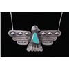 Image 1 : Navajo Thunderbird Turquoise Tim Yazzie Necklace