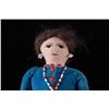 Image 3 : Early Navajo Embroidered Doll Pair circa 1930's