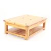 Image 2 : Pine Mid Century Modern Coffee Table c. 1950's