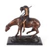 Image 3 : End of the Trail Bronze Sculpture By James Fraser