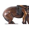 Image 8 : End of the Trail Bronze Sculpture By James Fraser