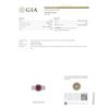 Image 10 : GIA Burmese Ruby Diamond & 14k White Gold Ring