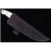 Image 14 : Nez Perce Chief Joseph Etched Bone Damascus Knife