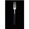 Image 17 : Allan Adler Sterling Silver & Ebony Silverware Set