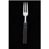 Image 6 : Allan Adler Sterling Silver & Ebony Silverware Set