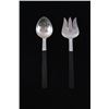 Image 1 : Allan Adler Sterling Silver & Ebony Serving Ware