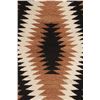 Image 9 : Navajo Crystal Trading Post Eye Dazzler Rug c 1950