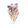 Image 2 : Antique Fire Opal Ruby & 14k Gold Ring c. 1940s
