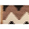 Image 8 : Navajo Crystal Eye Dazzler Hand Woven Rug c. 1940s