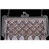 Image 2 : Original Mandalian Lustro-Pearl Finish Mesh Purse