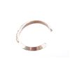 Image 6 : Navajo Sterling Silver Raised Rim Tooled Bracelet