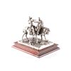 Image 6 : Don Polland "The Outlaws" Pewter Sculpture c. 1985