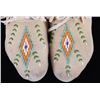 Image 12 : Apsáalooke Crow Beaded Hide Moccasins c. 1950s