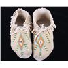 Image 1 : Apsáalooke Crow Beaded Hide Moccasins c. 1950s