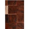 Image 8 : Premium Cowhide Patchwork Quilt Blanket