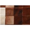 Image 9 : Premium Cowhide Patchwork Quilt Blanket