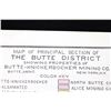 Image 7 : Butte, Montana Mining Claims Map Circa 1896