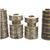 Image 11 : Chilo Botes Cylindrical Tin Candle Stick Holders
