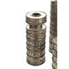 Image 6 : Chilo Botes Cylindrical Tin Candle Stick Holders