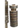 Image 8 : Chilo Botes Cylindrical Tin Candle Stick Holders
