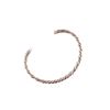 Image 11 : Navajo Silver Twisted Rope Bracelet Collection