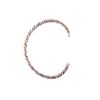 Image 17 : Navajo Silver Twisted Rope Bracelet Collection