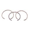 Image 1 : Navajo Silver Twisted Rope Bracelet Collection
