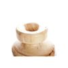 Image 4 : Turned Maple Burl Wood Rustic Farm Decorative Vase