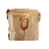 Image 5 : Turned Maple Burl Wood Rustic Farm Decorative Vase
