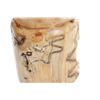 Image 7 : Turned Maple Burl Wood Rustic Farm Decorative Vase