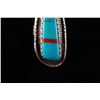 Image 11 : Navajo Sterling Silver & Kingman Turquoise Ring