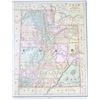 Image 15 : 1886 Gaskell's Map of Montana, Wyoming, Utah