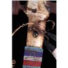 Image 12 : Plains Beaded Parfleche Pipe Tomahawk c. 20th C