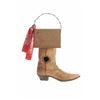 Image 2 : Western Cowboy Boot Rustic Tin Bird House