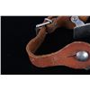 Image 6 : Double Strap 5 Star Rowel Bull Riding Spurs c 1960