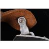 Image 7 : Double Strap 5 Star Rowel Bull Riding Spurs c 1960