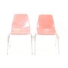Image 1 : Mid-Century Modern Eames Stacking Chair Pair